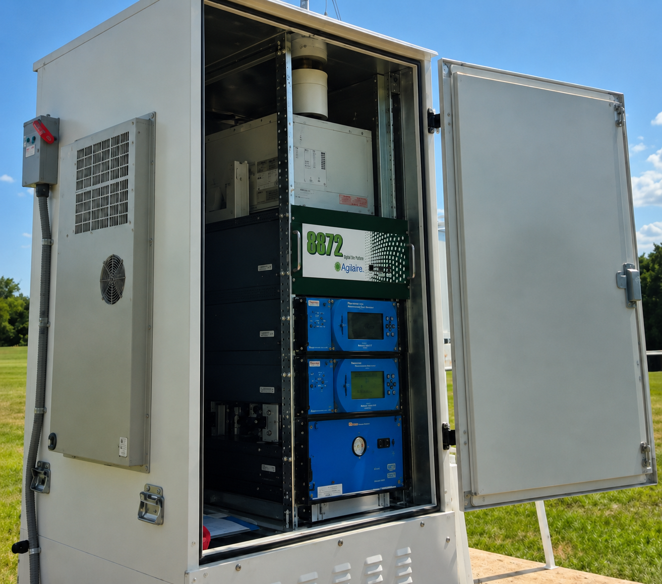 DETECT™ Mini ambient air monitoring analyzer rack enclosure
