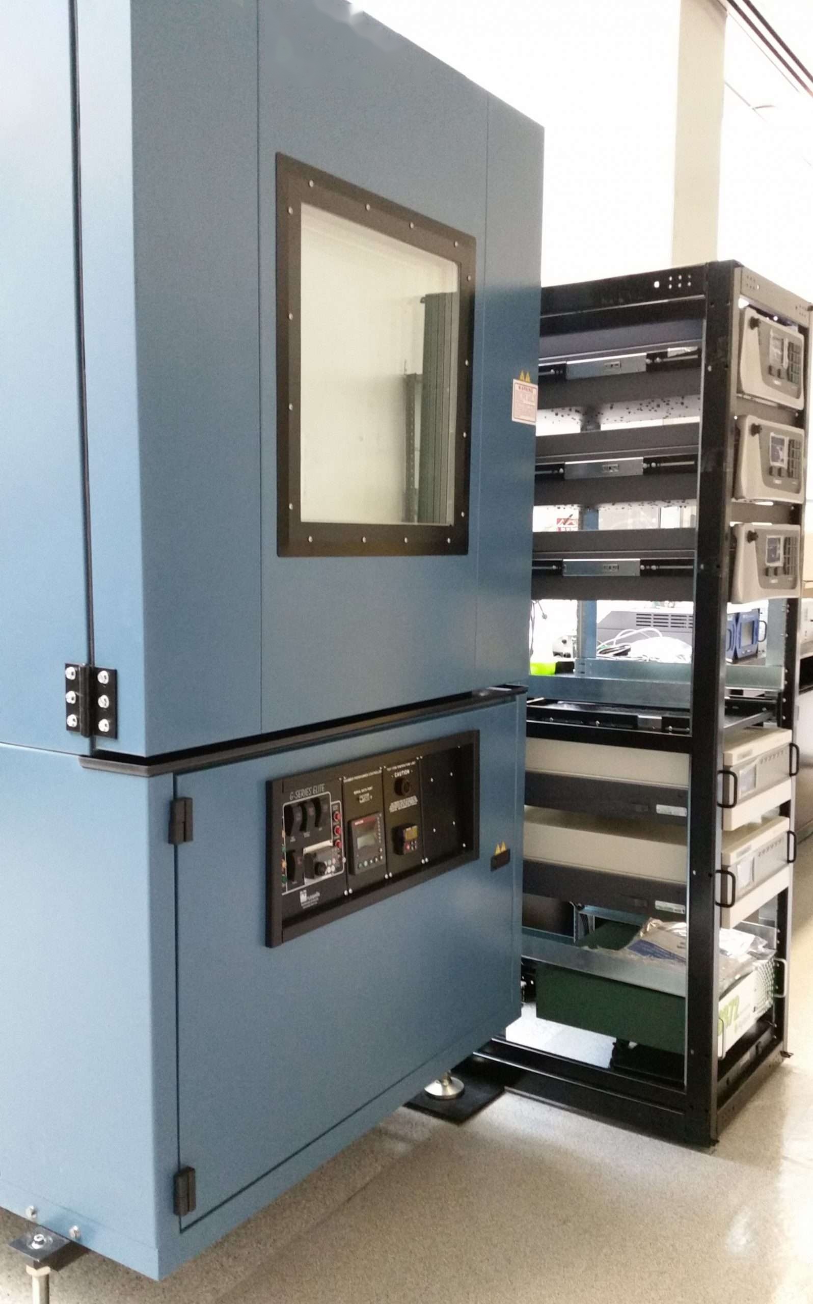 Ambilabs environmental test chamber viewed from the front