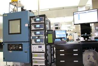 Ambilabs environmental test chamber with temperature and humidity control instrumentation